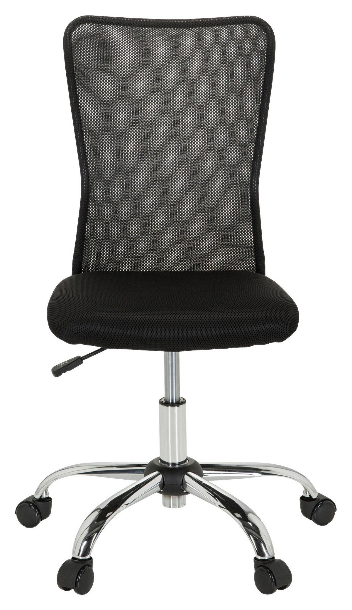 OTOČNÁ ŽIDLE PRO MLÁDEŽ, černá - černá, Basics, plast (54/88-98/54cm) - MID.YOU