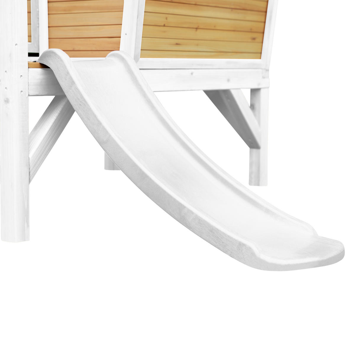SPIELHAUS ROBIN 264/203/177 cm axi  - Weiss/Braun, Basics, Holz/Kunststoff (264/203/177cm)