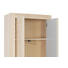GARDEROBENSCHRANK Hochglanz, melaminharzbeschichtet Apfelbaumfarben, Dunkelbraun - Chromfarben/Apfelbaumfarben, KONVENTIONELL, Holzwerkstoff/Metall (78/197,3/41,5cm) - Venda