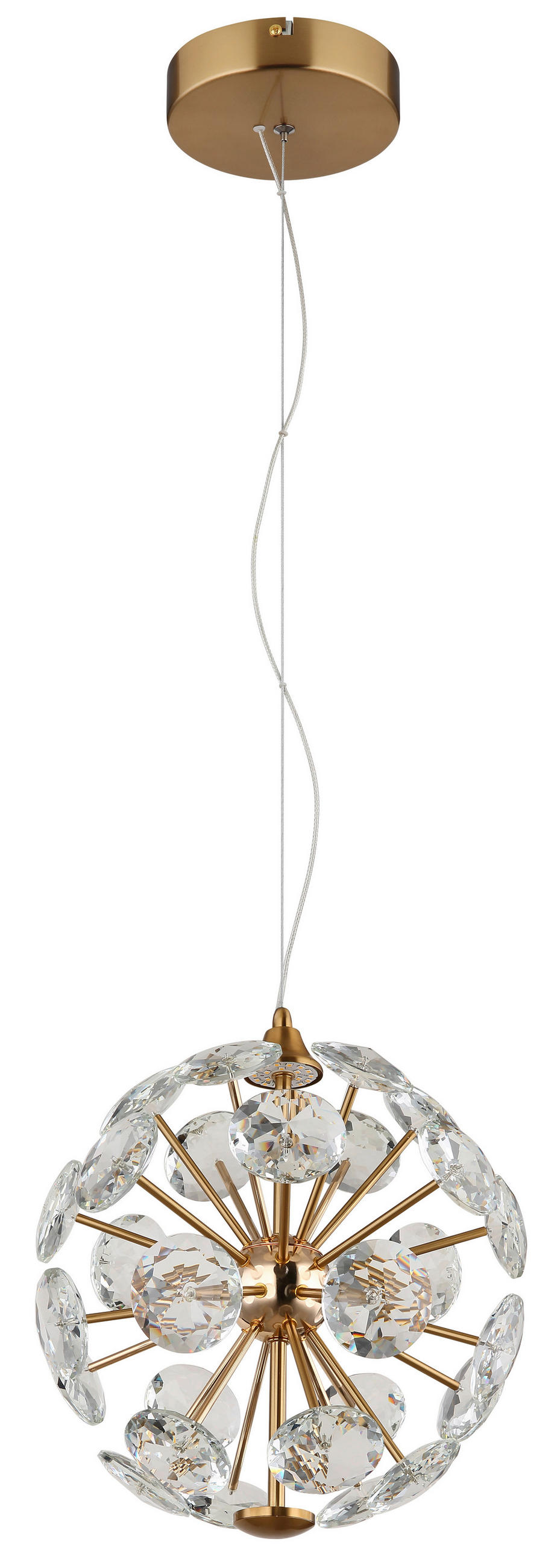 LED-HÄNGELEUCHTE VIRINA 28/150 cm   - Klar/Transparent, LIFESTYLE, Glas/Kunststoff (28/150cm) - Globo