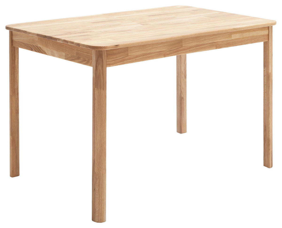 ESSTISCH Wildeiche rechteckig  schnell aufzubauende und stabile Arbeitsfläche  - Wildeiche, KONVENTIONELL, Holz (120/80/76cm) - MID.YOU