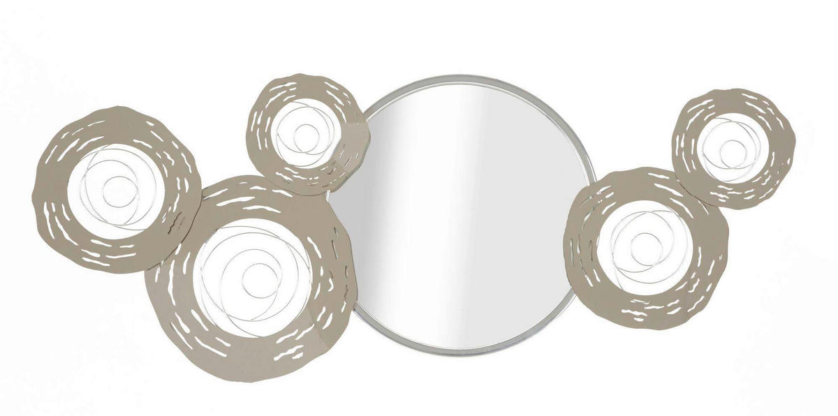 DEKORACE NA ZEĎ 106/48/3.80 cm  - Basics, kov/kompozitní dřevo (106/48/3.80cm)