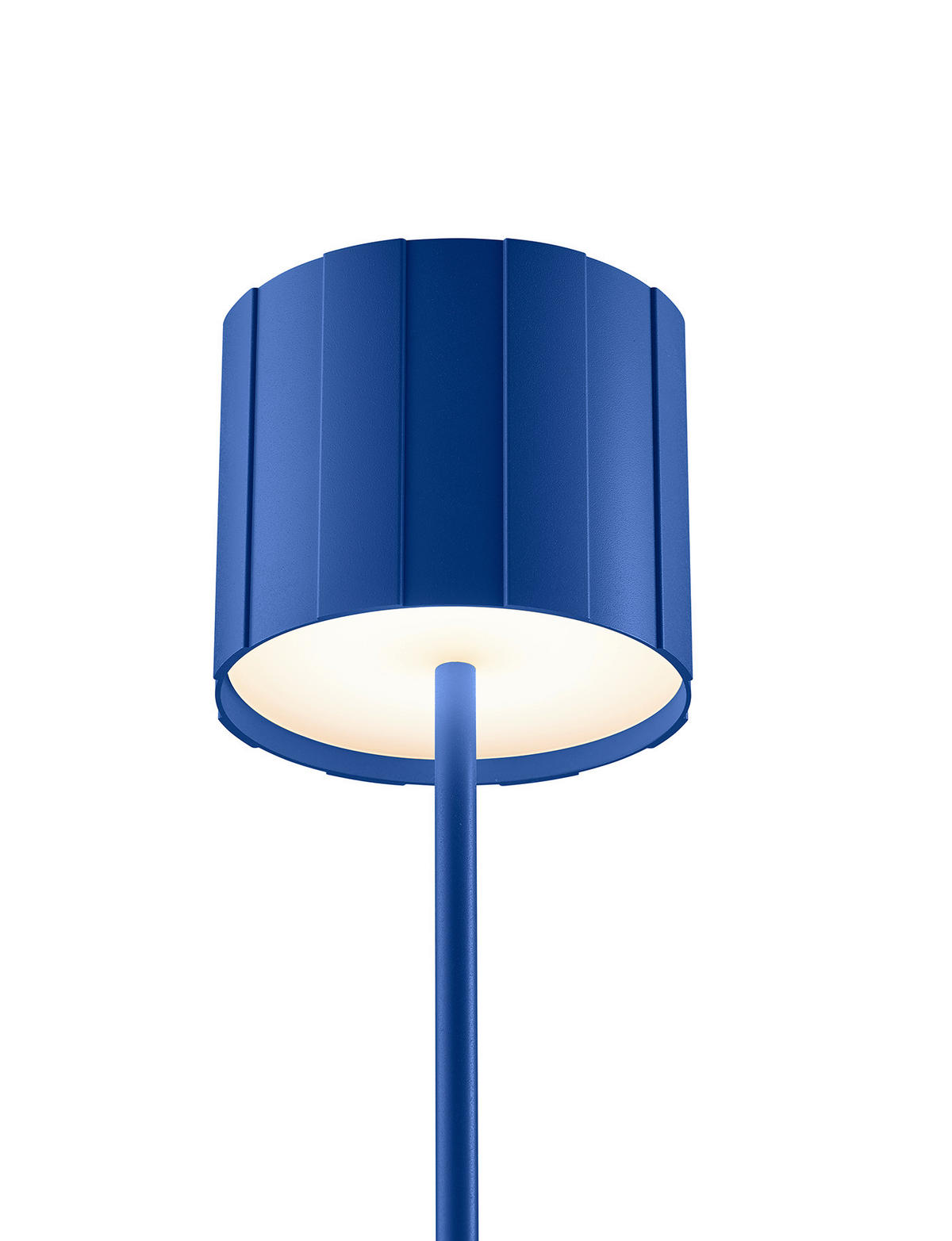 AKKU-TISCHLEUCHTE Marisa 11,5/39 cm   - Blau, MODERN, Metall (11,5/39cm) - Musterring