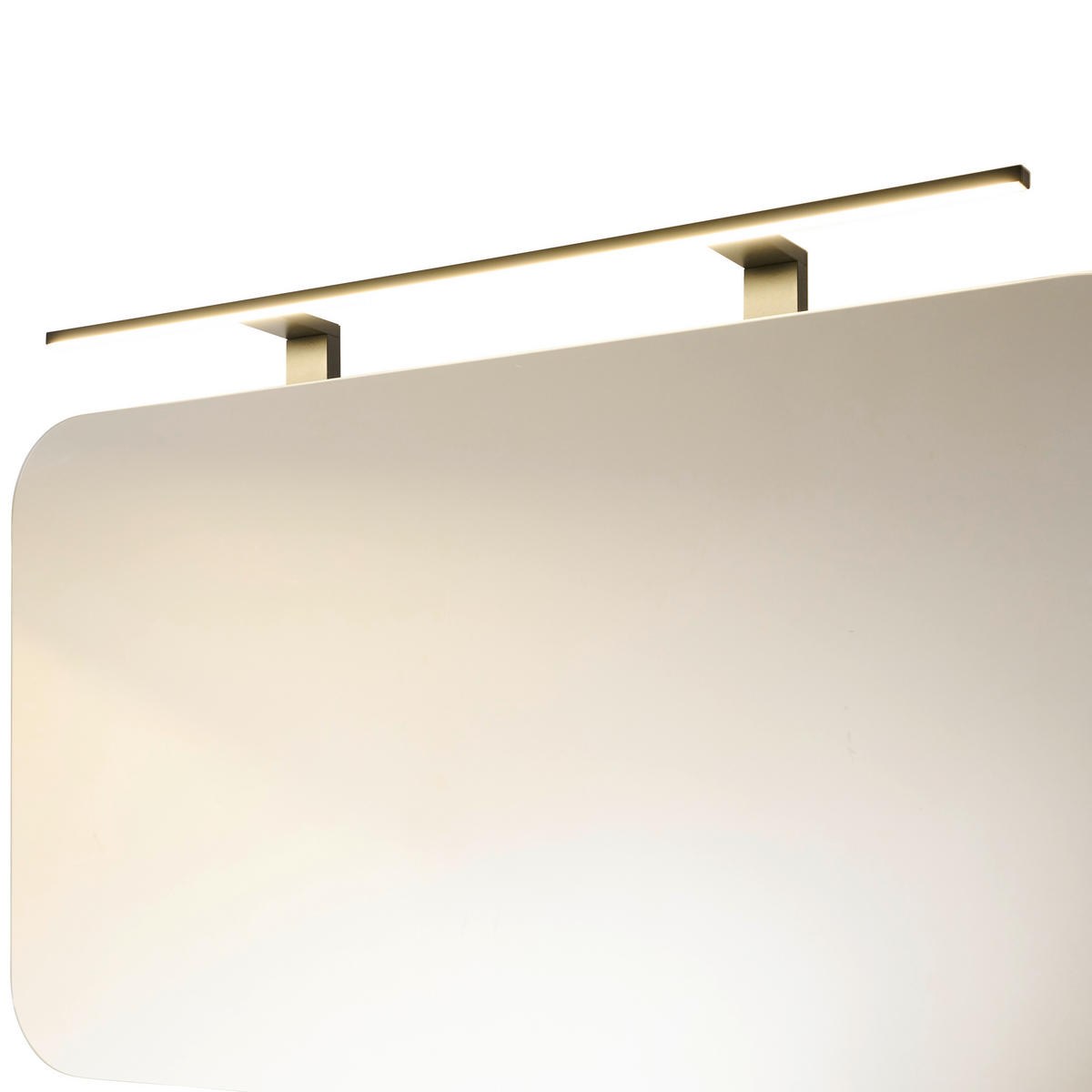 SPIEGELSCHRANK 100/55/16,5 cm  - Grau, Design, Glas/Holzwerkstoff (100/55/16,5cm) - home24