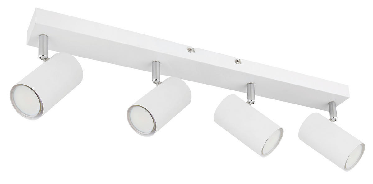 STRAHLER 56/6/12 cm   - Weiß, Design, Metall (56/6/12cm) - Globo