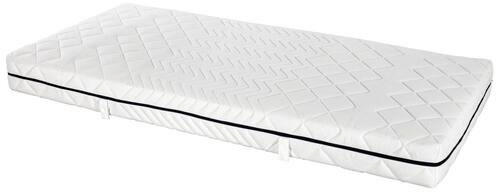 Taschenfederkernmatratze 80/200 cm, Höhe ca.: 19 cm, H2 = mittel, 7-Zonen - Weiß, Textil (80/200cm) - Primatex