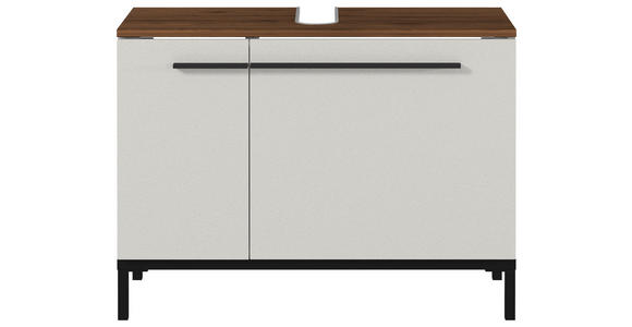 WASCHBECKENUNTERSCHRANK 80/59/34 cm  - Kaschmir/Nussbaumfarben, MODERN, Holzwerkstoff/Metall (80/59/34cm) - Xora