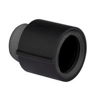WASSERSPARER  - Schwarz, Basics, Kunststoff (2,8/3,3cm) - Wenko