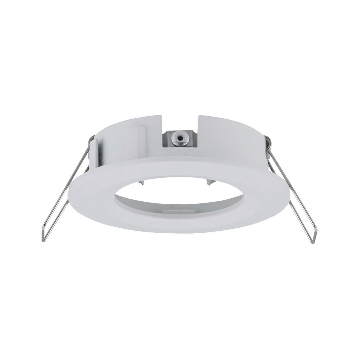 DECKENLEUCHTE 8,4 cm  - Alufarben/Weiß, Basics, Metall (8,4cm) - Paulmann