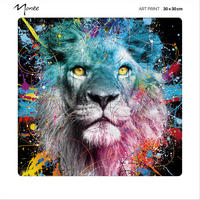 KUNSTDRUCK 30/30 cm  - Multicolor, Basics, Papier (30/30cm) - Monee