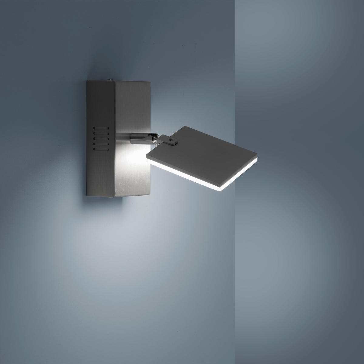 LED-STRAHLER PURE-MIRA 20/7,5/9,7 cm   - Alufarben, Design, Kunststoff/Metall (20/7,5/9,7cm) - Neuhaus PURE