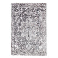 FLACHWEBETEPPICH 115/180 cm Grau  - Grau, Design, Textil (115/180cm) - Tom Tailor