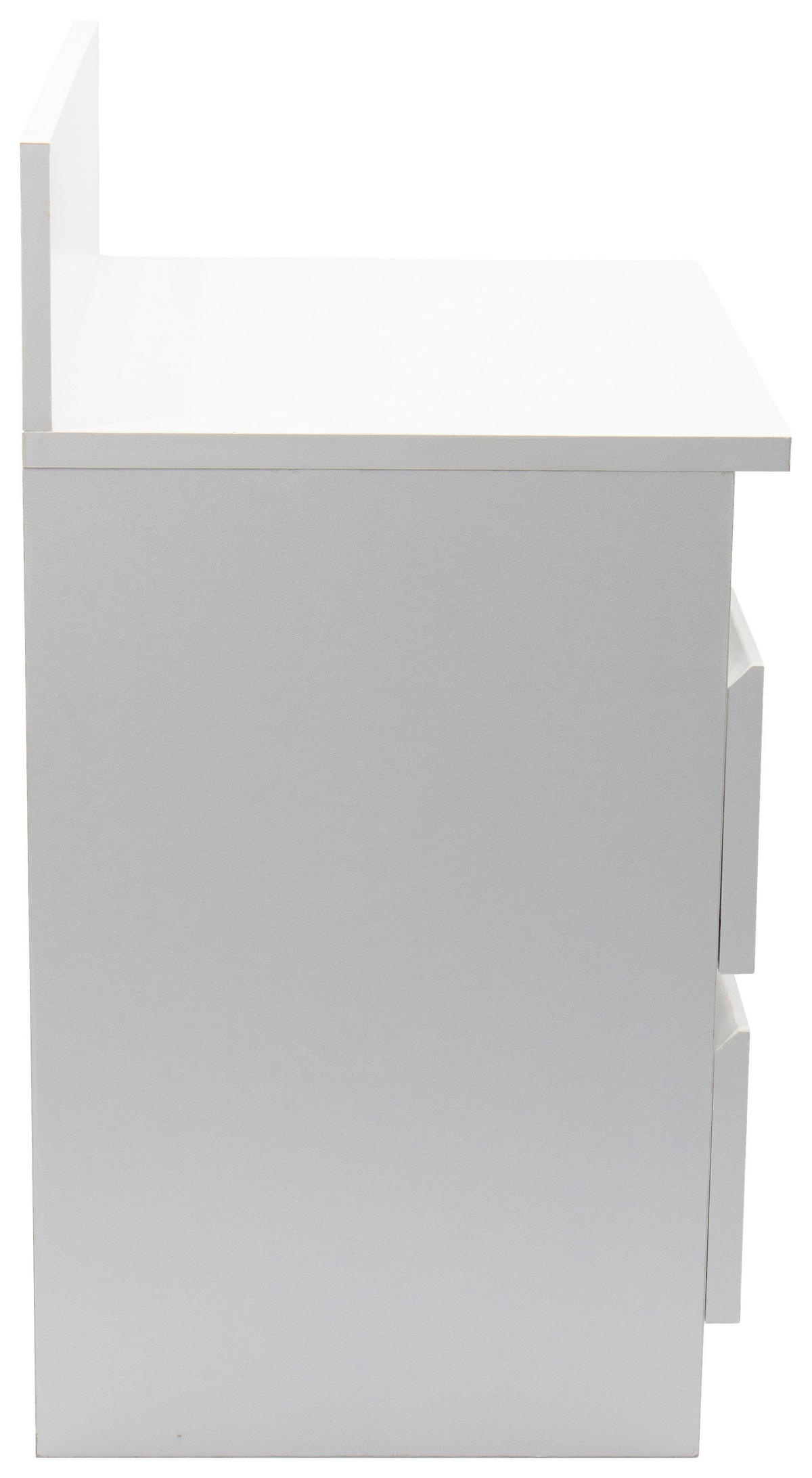 NACHTSCHRANK 39,7/59/32 cm, Weiß,  - Weiß, Basics, Holzwerkstoff (39,7/59/32cm) - Boxxx