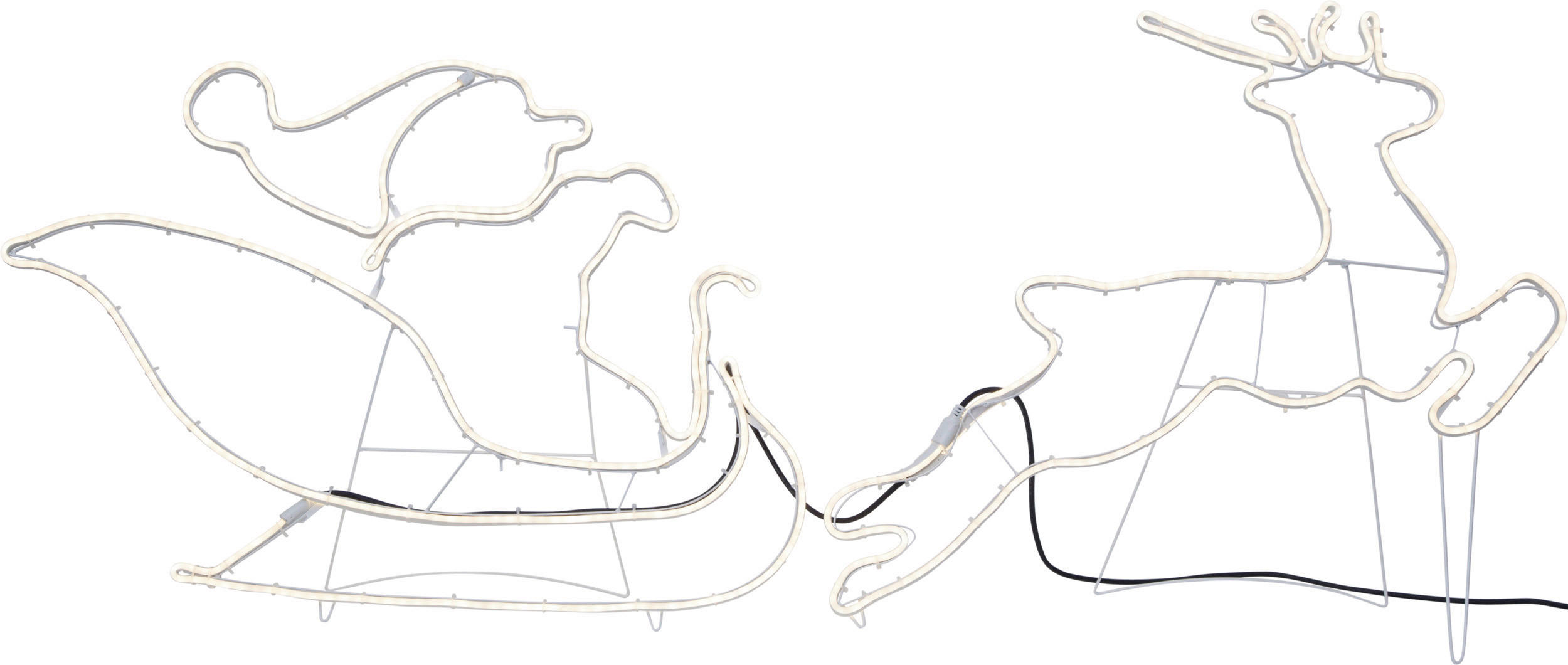 DEKORENTIER - Weiß, Basics, Kunststoff/Metall (180/2/50cm) - Eglo