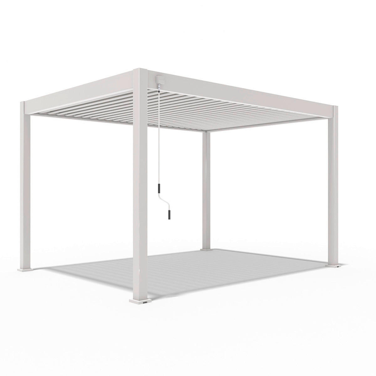 PERGOLA - Perlmutt, Basics, Metall (300/400/255cm) - Gardenson
