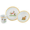 KINDERGESCHIRRSET KINDERTRÄUME 3-teilig  - Gelb/Multicolor, KONVENTIONELL, Keramik - Seltmann Weiden