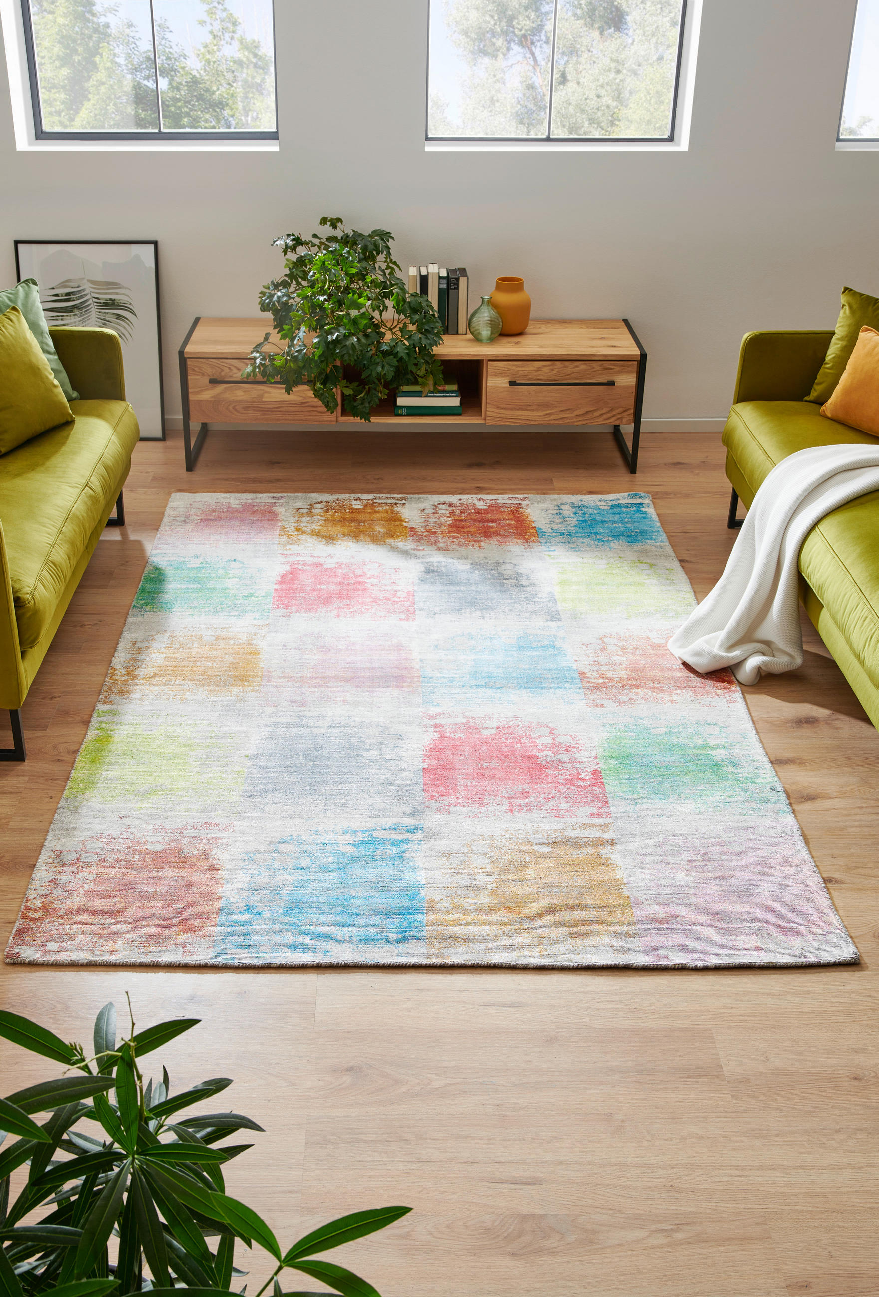 ORIENTALISK MATTA 120/180 cm Traum Dancer Alkatif Modern  - multicolor, Trend, naturmaterial (120/180cm) - Cazaris