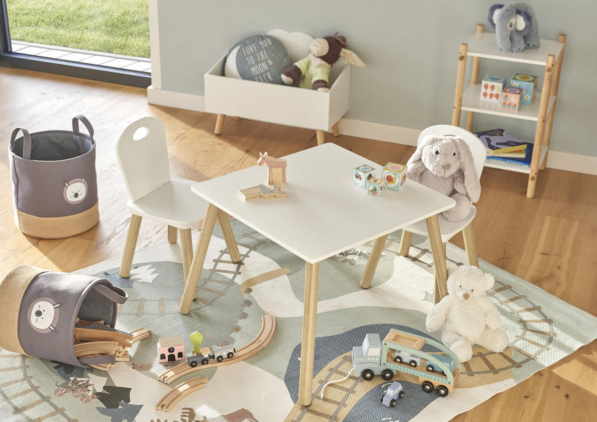 BABYREGAL Weiß  - Weiß, Basics, Holzwerkstoff (35/35/58,5cm) - Zeller Present