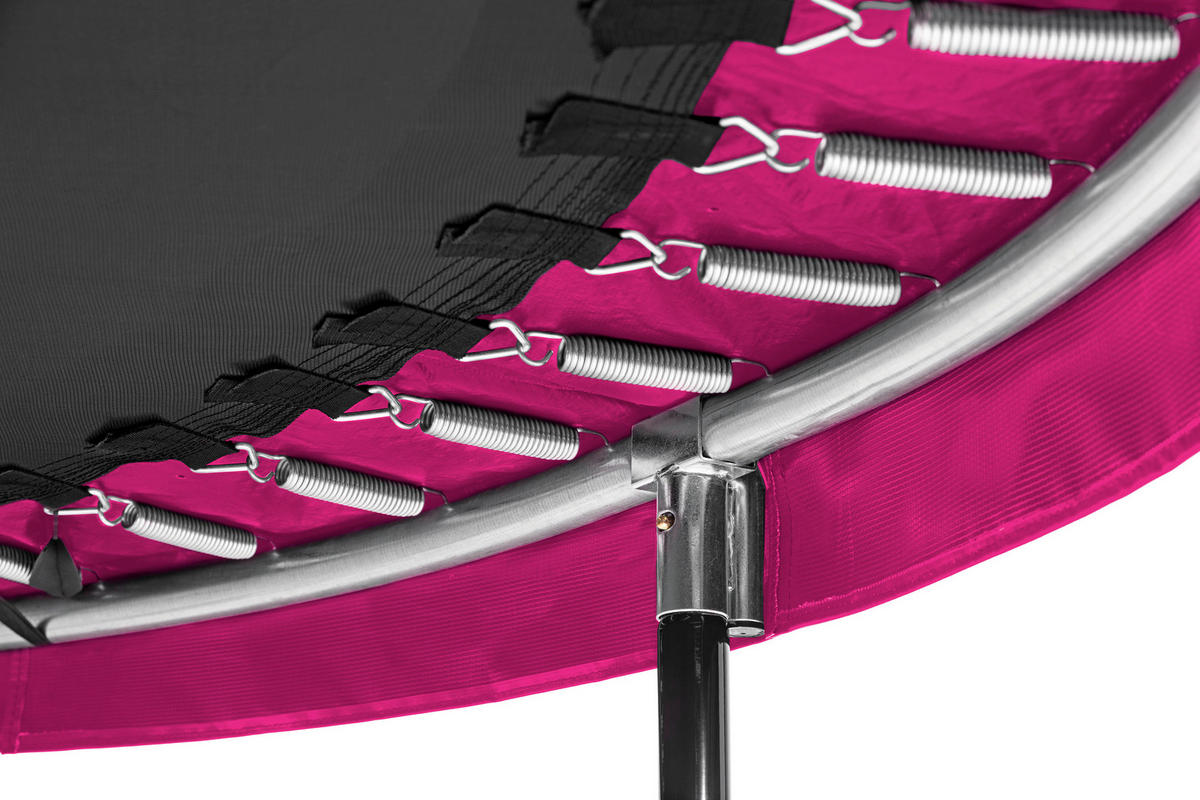 TRAMPOLIN  - Pink, KONVENTIONELL, Kunststoff/Metall (305/255cm) - Salta