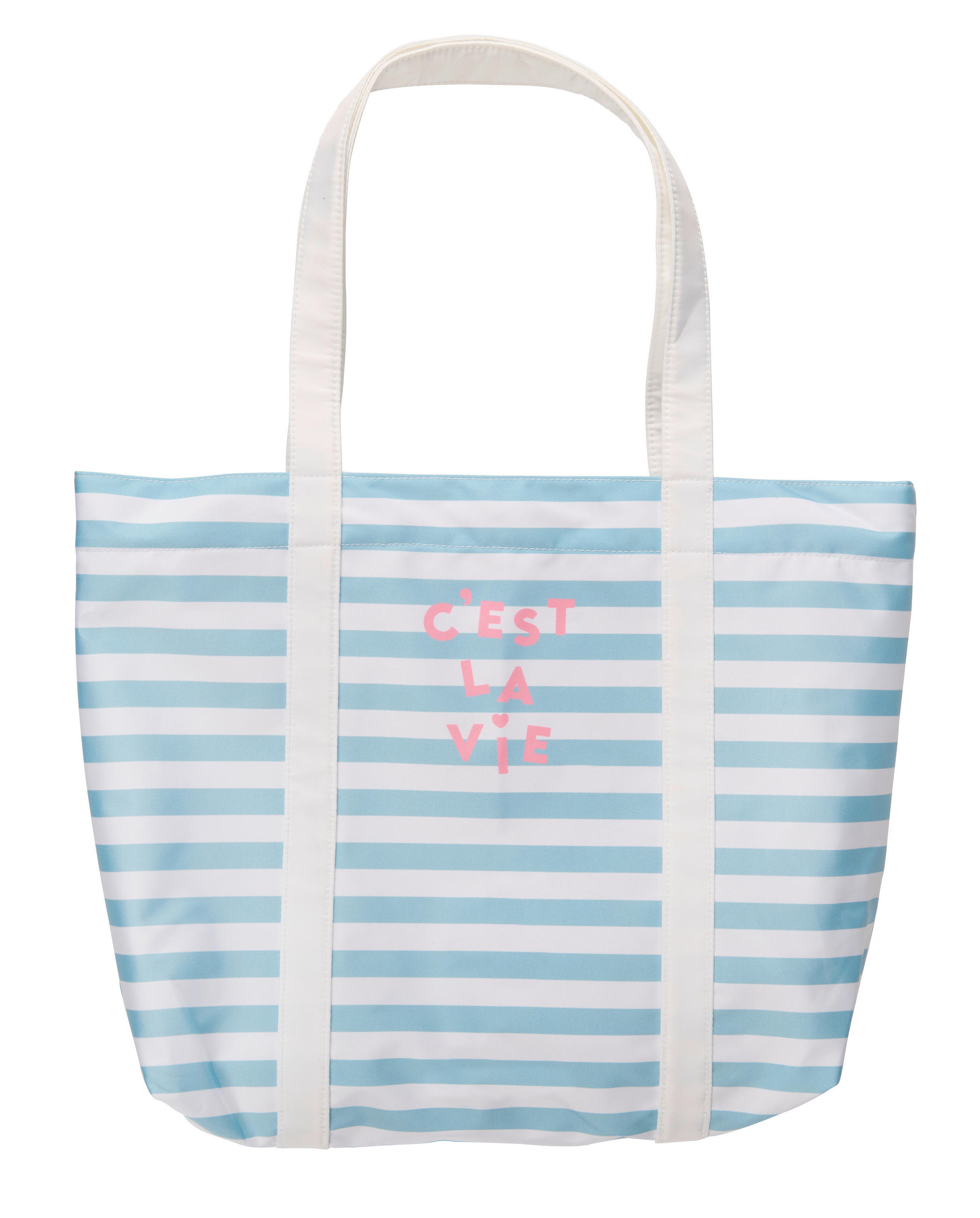 SHOPPER - Taubenblau, Trend, Kunststoff (44/33/10cm)