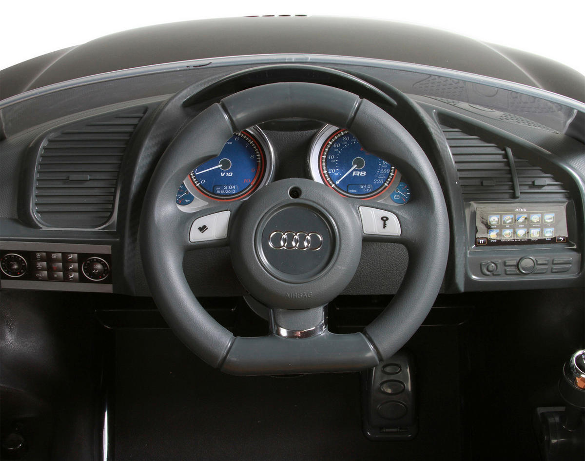 AUTO NA DÁLKOVÉ OVLÁDÁNÍ - černá, Basics, kov/plast (120/50/62cm)