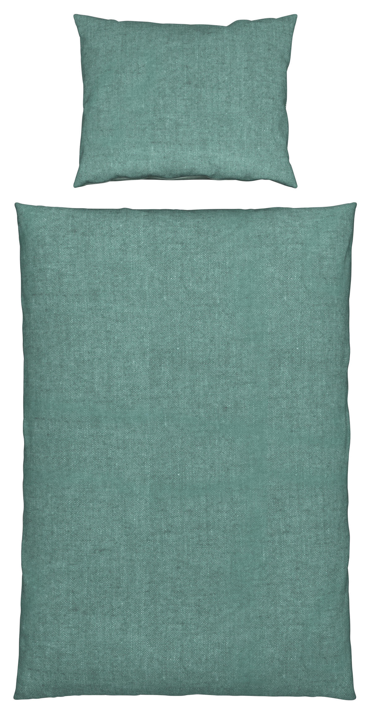 OBOJSTRANNÁ POSTEĽNÁ BIELIZEŇ, biber, tmavozelená, 140/200 cm - tmavozelená, textil (140/200cm) - Novel