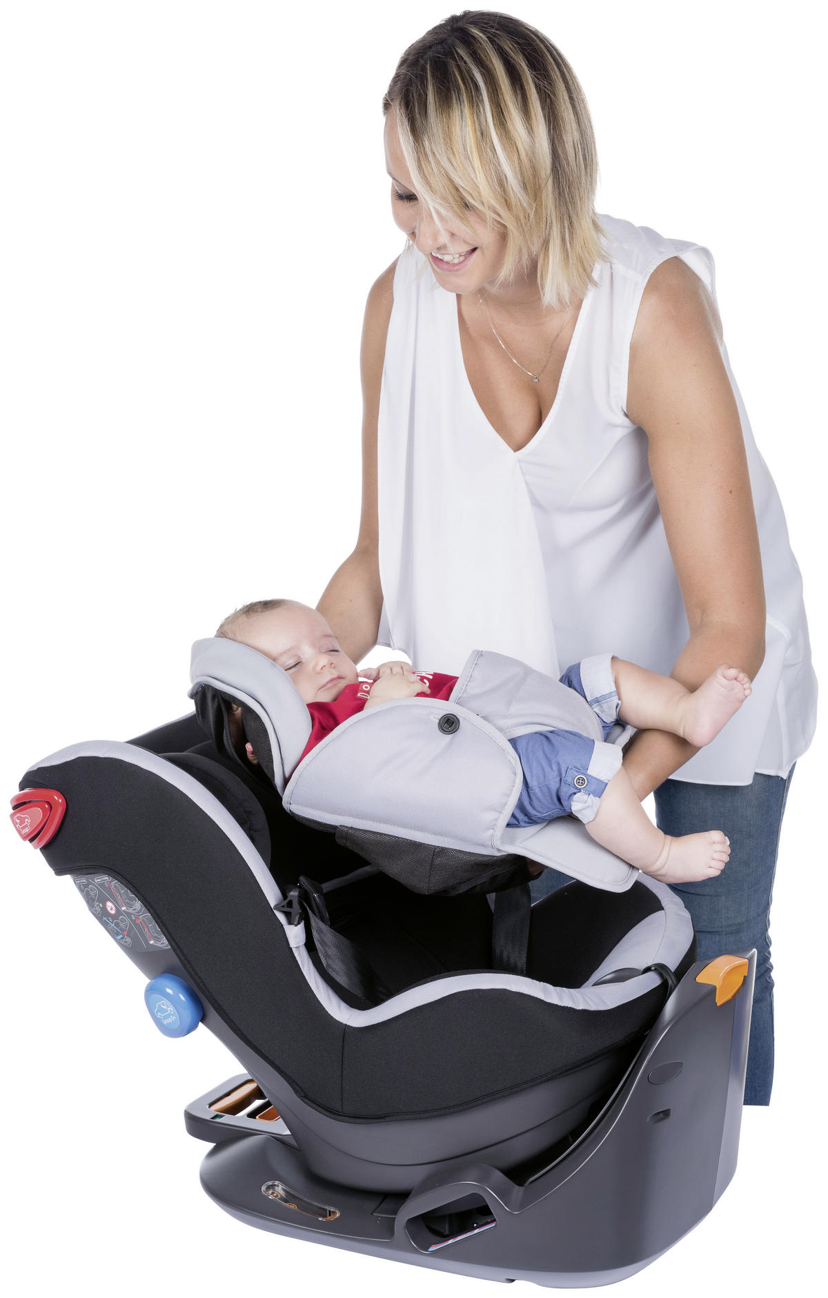 AUTO-SEDIŠTE ZA DECU  2 EASY  - siva/crna, Konvencionalno, tekstil/plastika - Chicco