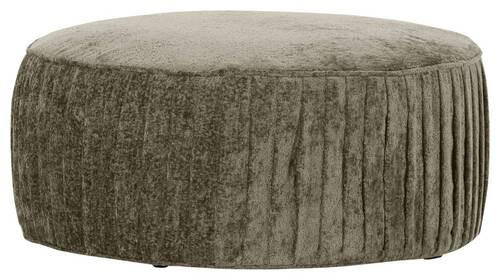 HOCKER Chenille Taupe  - Taupe/Schwarz, Design, Kunststoff/Textil (75/38/75cm) - Landscape