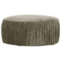 HOCKER in Textil Taupe  - Taupe/Schwarz, Design, Kunststoff/Textil (75/38/75cm) - Landscape