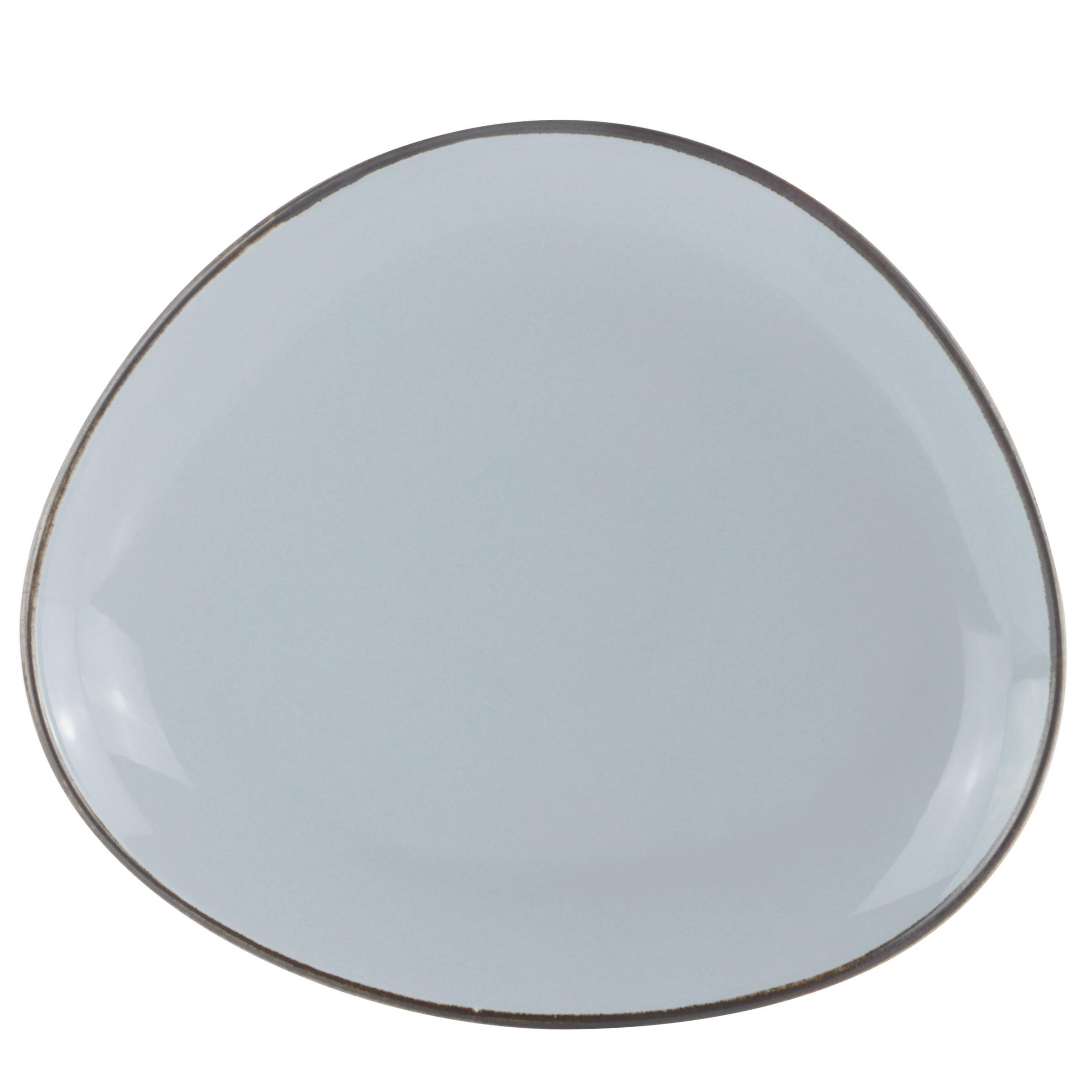 MATTALLRIK 30/26 cm  - blågrå, Trend, keramik (30/26cm) - Novel