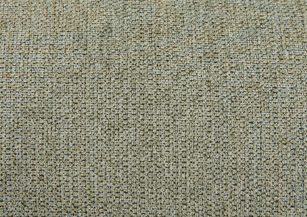 ECKSOFA in Webstoff Grün  - Schwarz/Grün, Design, Textil/Metall (329/190cm) - Beldomo Style