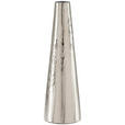 VASE 46.5 cm  - Nickelfarben, Design, Metall (15/46cm) - Ambia Home
