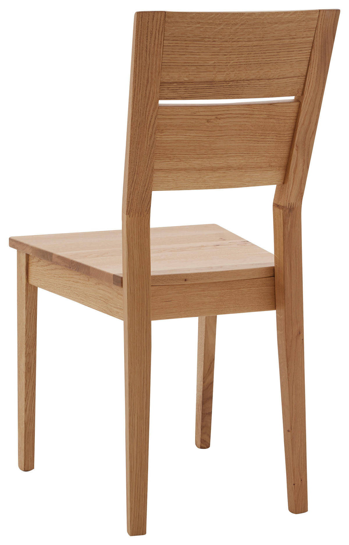 STUHL Wildeiche Wildeiche massiv  - Wildeiche, KONVENTIONELL, Holz (45/93/45cm) - Valnatura