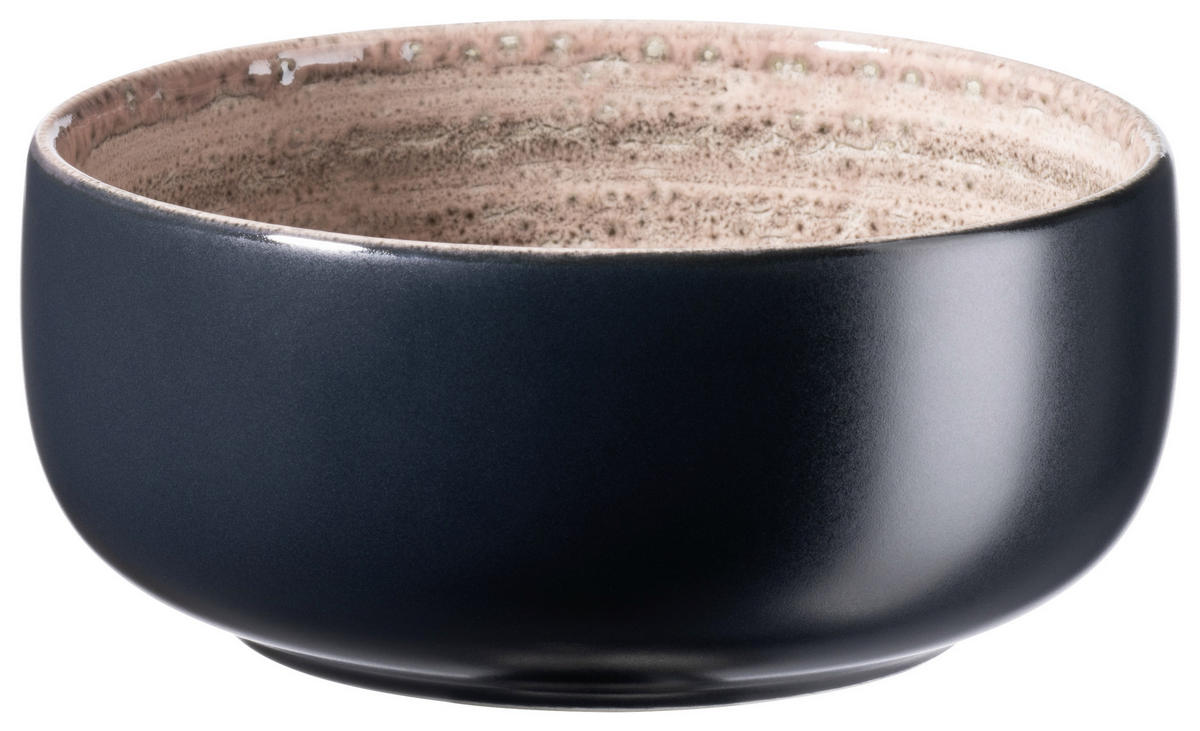 KOMBISERVICE Rosa, Schwarz Spicy Market 16-teilig 4 Personen  - Schwarz/Rosa, Basics, Keramik - Mäser