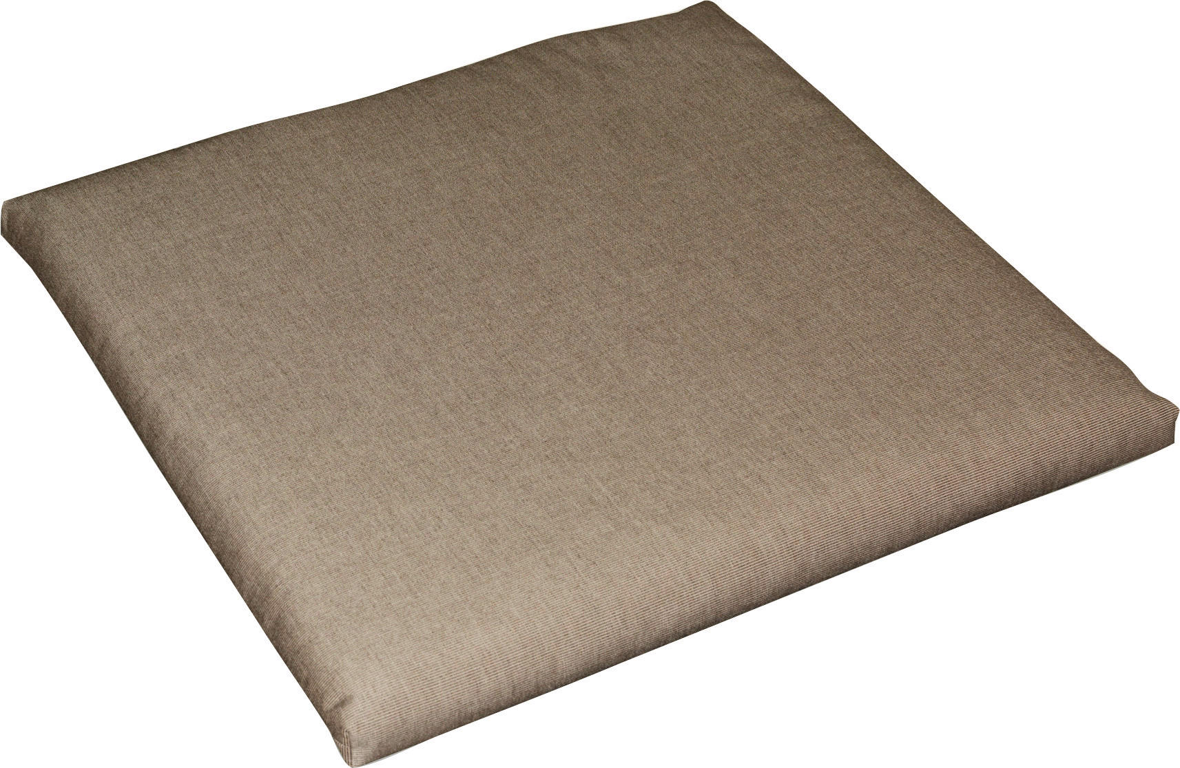GARTENSITZKISSEN in Taupe Uni  - Taupe, Design, Textil (50/4/50cm)