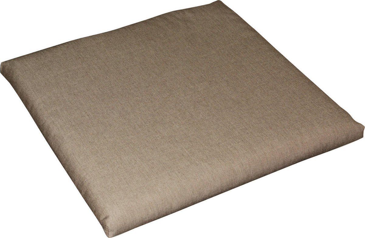 GARTENSITZKISSEN  - Taupe, Design, Textil (50/4/50cm)