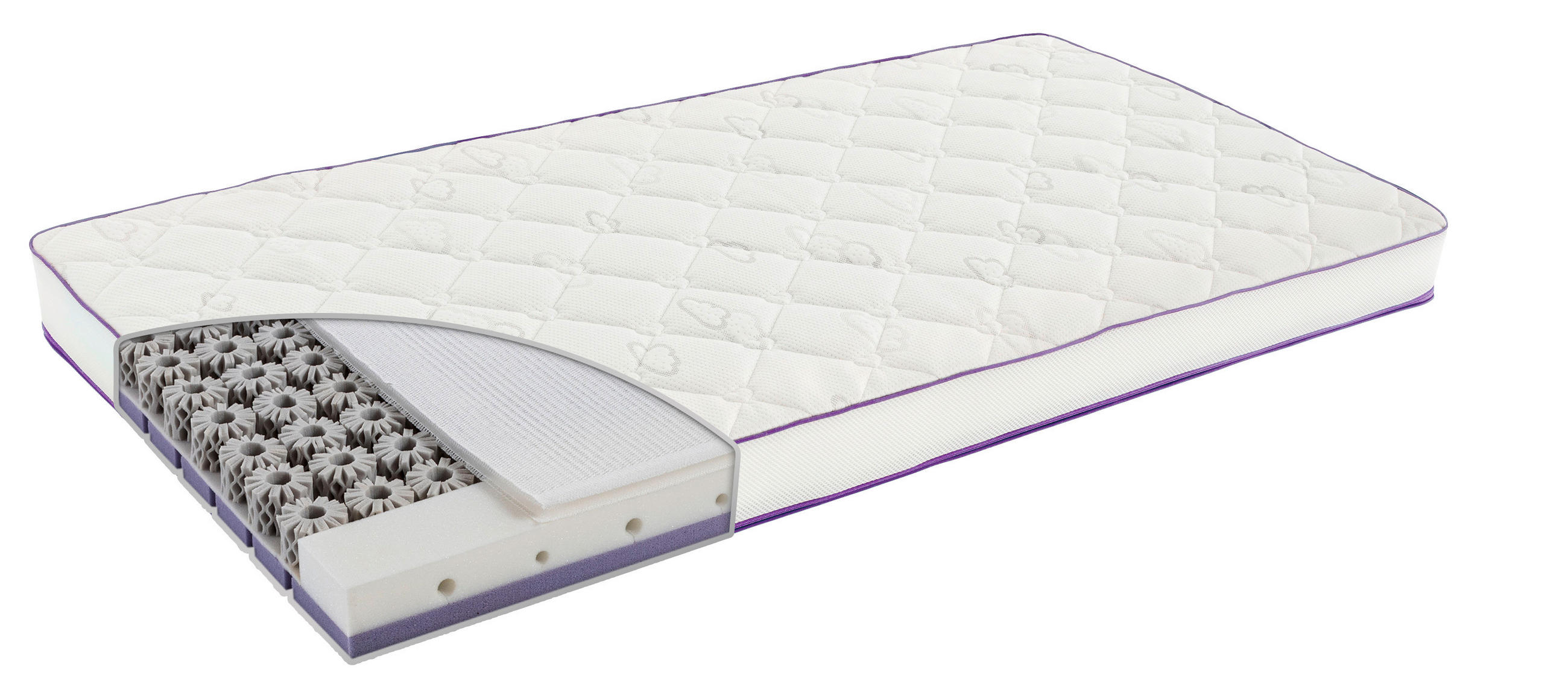 DJEČJI MADRAC   60/120/11,5 cm    Octasmart Luxe  - Basics, prirodni materijali (60/120/11,5cm) - Träumeland