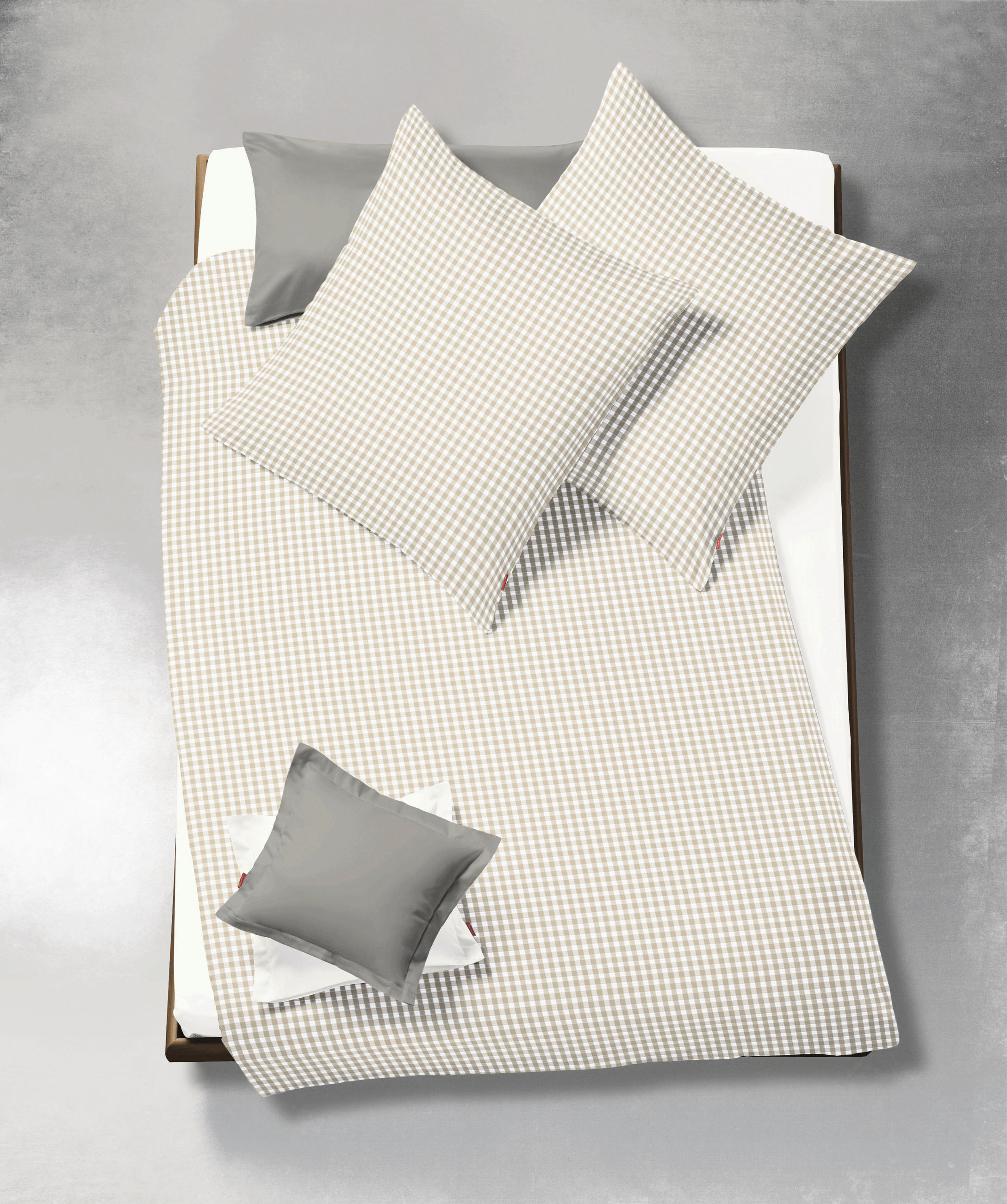 BETTWÄSCHE Rio Seersucker 155/200 cm  - Creme, Basics, Textil (155/200cm) - Fleuresse