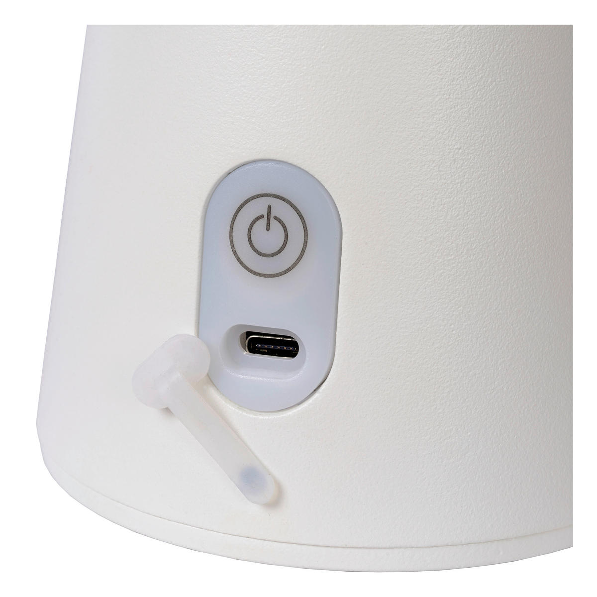 LED-AUßENLEUCHTE La Donna 19.7/19.7/29.2 cm   - Weiß, KONVENTIONELL, Metall (19.7/19.7/29.2cm) - Lucide