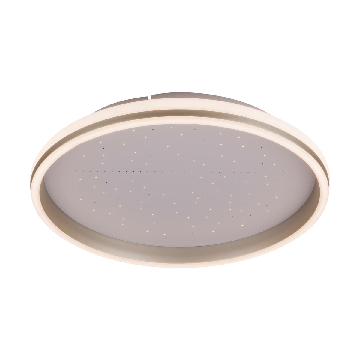 LED-DECKENLEUCHTE Deckenleuchte METEOR 47,2/47,2/7,5 cm   - Weiß, Design, Metall (47,2/47,2/7,5cm) - Näve