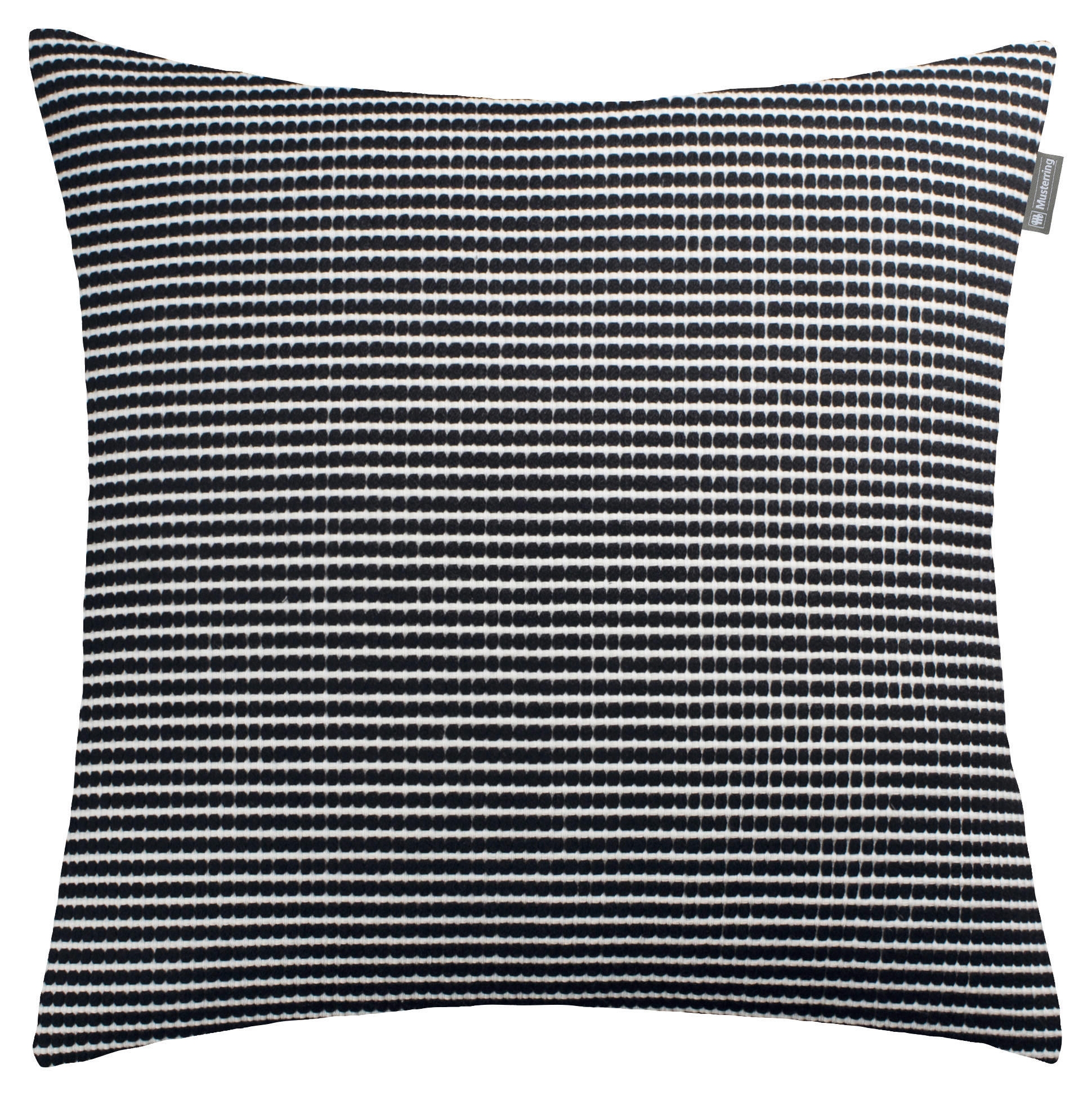 KISSENHÜLLE MR-BRICKS 45/45 cm  - Creme/Schwarz, Basics, Textil (45/45cm) - Musterring
