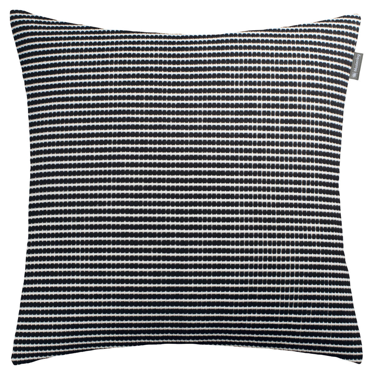KISSENHÜLLE MR-BRICKS 45/45 cm  - Creme/Schwarz, Basics, Textil (45/45cm) - Musterring