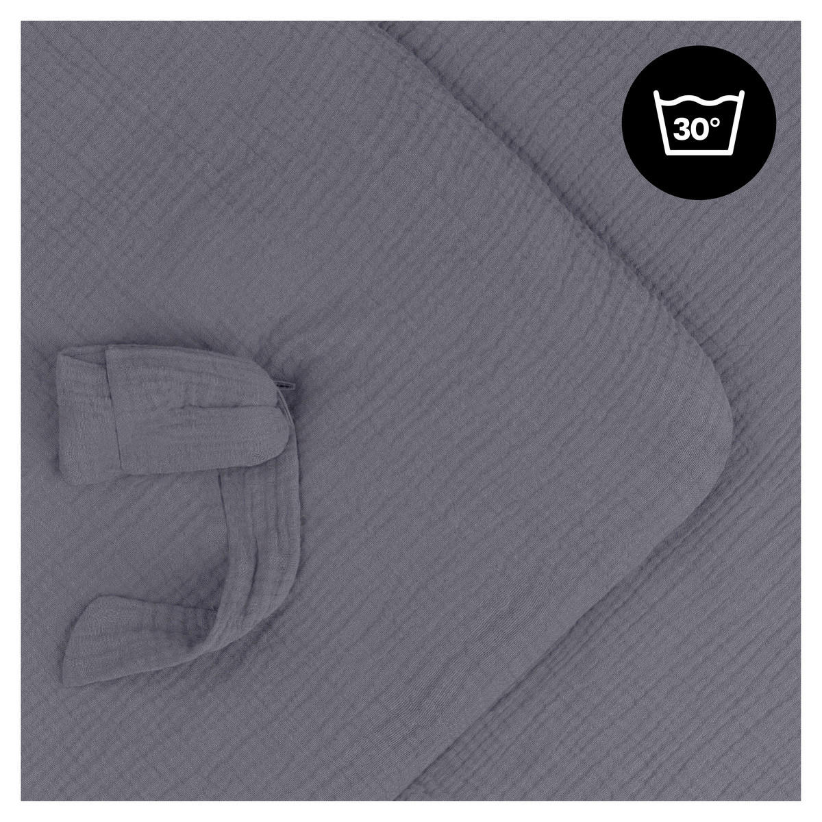 EINSCHLAGDECKE Snuggle so Cosy      - Hellgrau, Basics, Textil (75/0,6/75cm) - Hauck