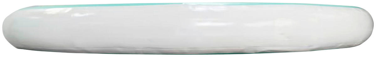 GYMNASTIKMATTE AIR SPORT  - Türkis/Weiß, MODERN, Kunststoff (200/20/200cm)