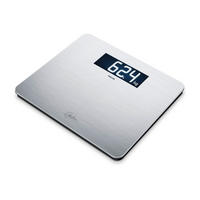 PERSONENWAAGE - Edelstahlfarben, Basics, Metall (34.9/4.1/40.8cm) - Beurer