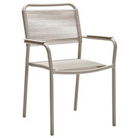 STAPELSESSEL Aluminium Greige  - Greige, Basics, Kunststoff/Metall (59/89/61cm) - Stern