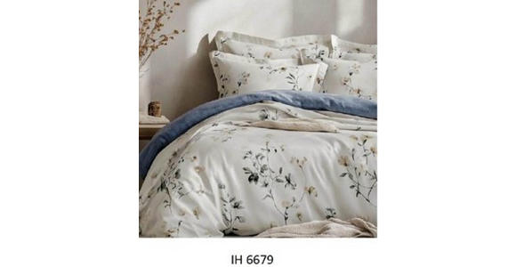 WENDEBETTWÄSCHE Mavie Satin 140/200 cm  - Naturfarben, KONVENTIONELL, Textil (140/200cm) - Esposa