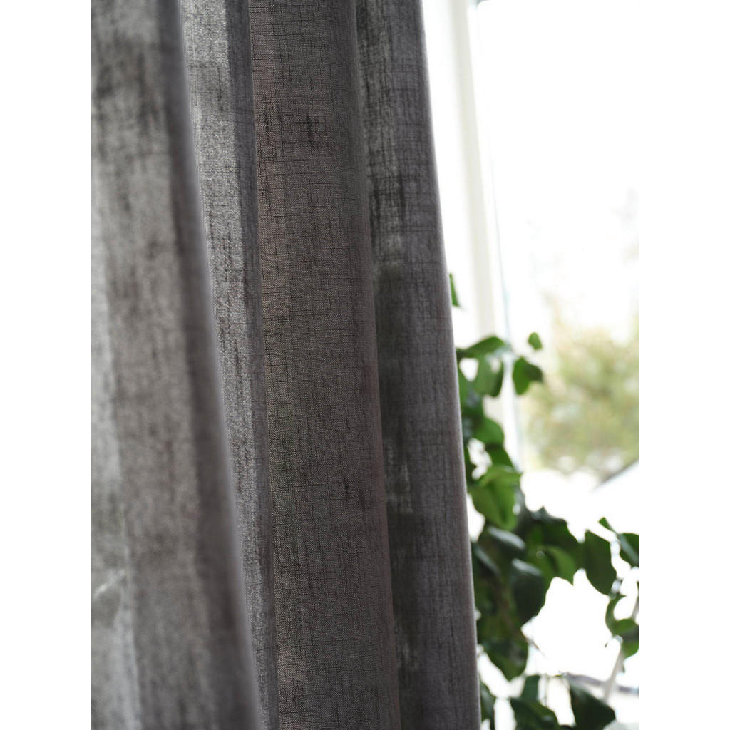 Thumbnail - Svanefors Fertigvorhang Cecil, Grau, Textil, Uni, 145x260 cm, Wohntextilien, Gardinen & Vorhänge, Fertiggardinen, Fertig...