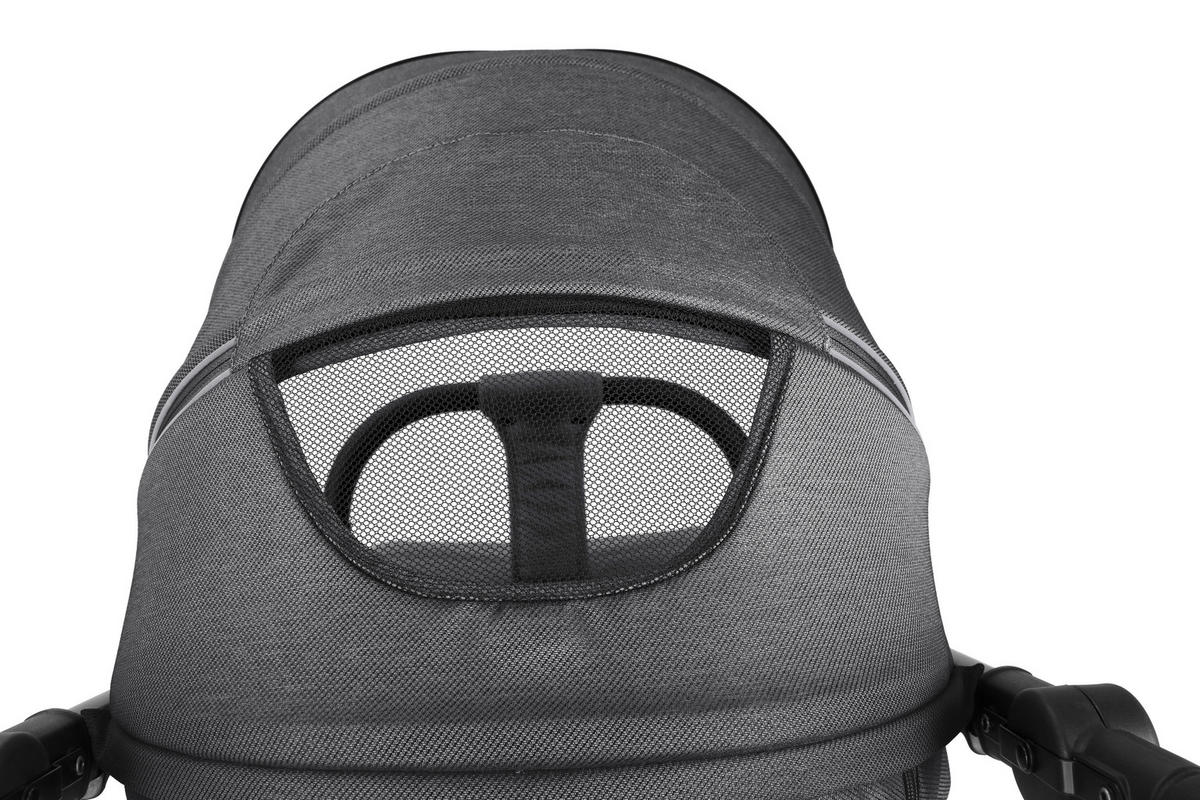 BUGGY  - Schwarz/Grau, Basics, Textil/Metall - Jimmylee
