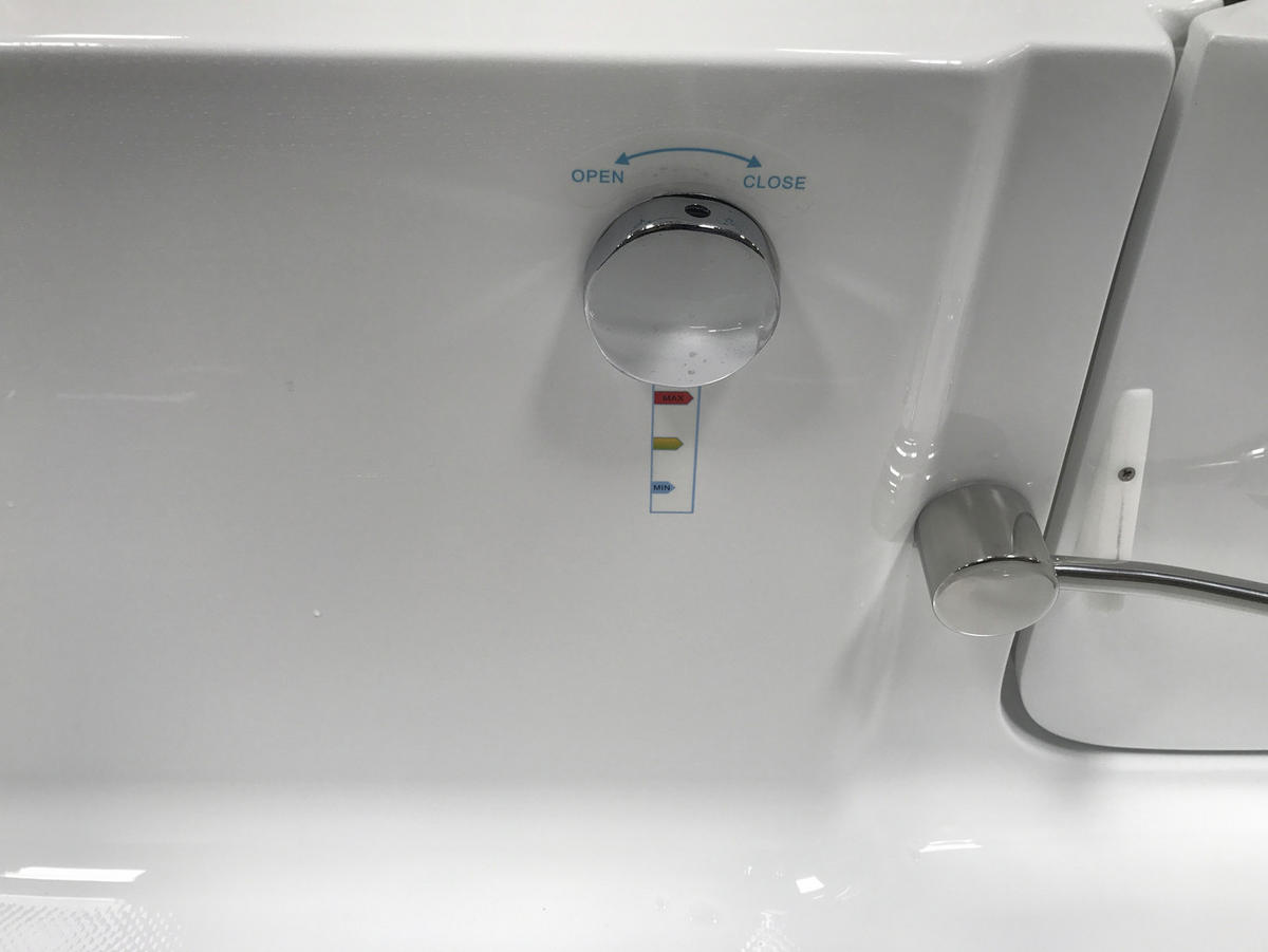 BADEWANNE Wandmontage  170/76/61 cm  - Weiß, KONVENTIONELL, Kunststoff (170/76/61cm)